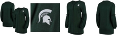 Gameday Couture Women's Green Michigan State Spartans Offset Bubble Sleeve Cardigan